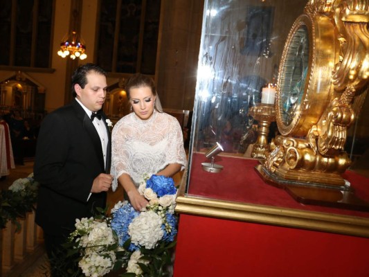 Boda eclesiástica de Catalina López y Mario Boquín