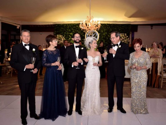 La recepción de la boda de Ana Lucía Mass y Alan García