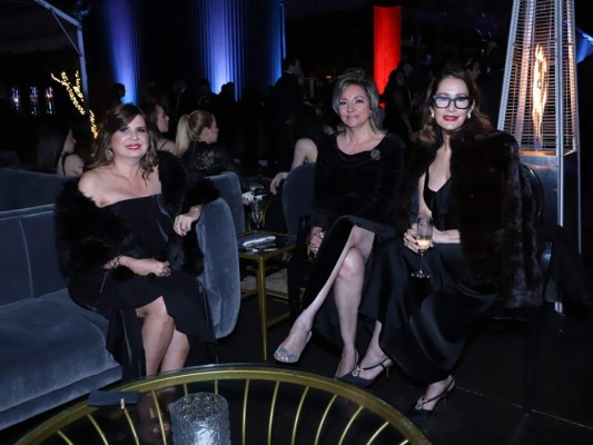 Elzette Casanova, Alcira Kindly y Patricia Midence