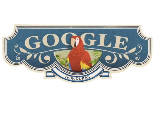 Google desea un feliz Día de Independencia a Honduras