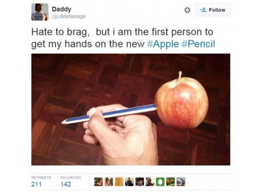 Divertidos memes por el lanzamiento del iPad Pro de Apple