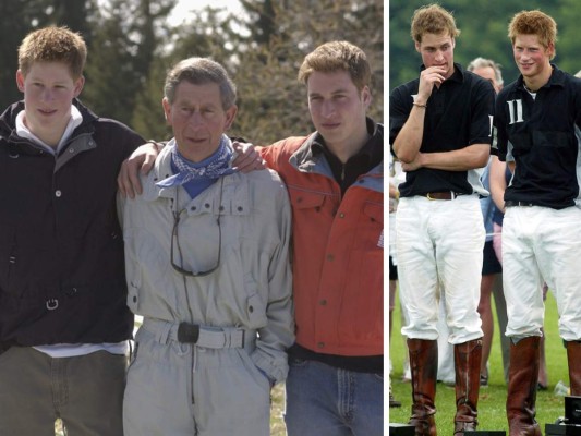 Los momentos más adorables de Harry y William a través de los años