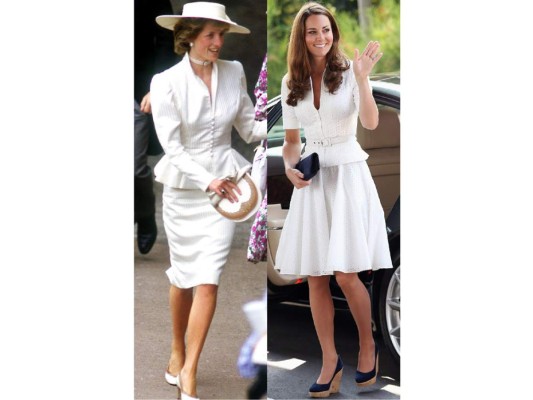 Kate Middleton se inspira en Diana