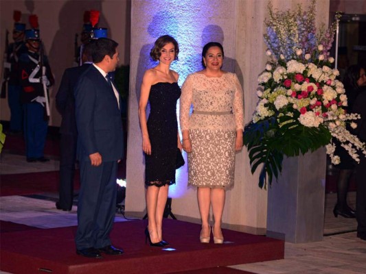 Honduras: Una cena con Letizia en Casa de Gobierno