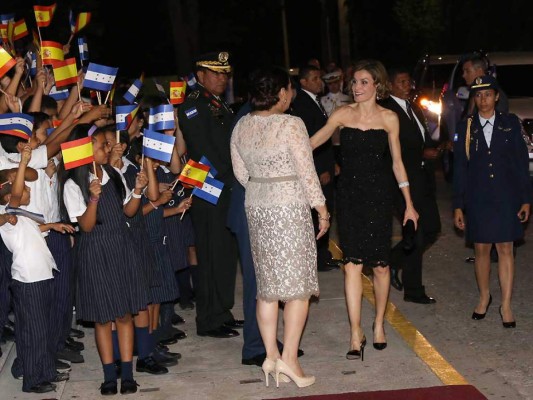 Honduras: Una cena con Letizia en Casa de Gobierno