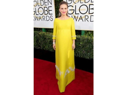 Natali Portman en un diseño de Prada