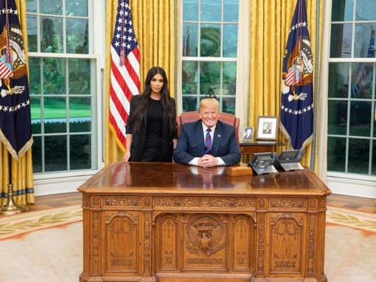 Kim Kardashian se reúne con Donald Trump