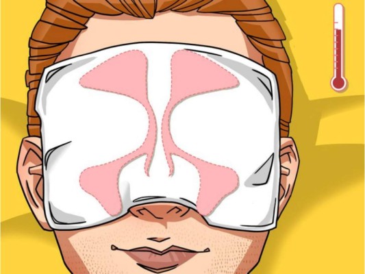 Utiliza compresas de agua tibia<br/>Una compresa te puede ayudar a descongestionar la nariz y abrir tus fosas nasales desde afuera. Moja una toalla y exprime luego dóblala y colócala sobre tu nariz y frente.<br/>