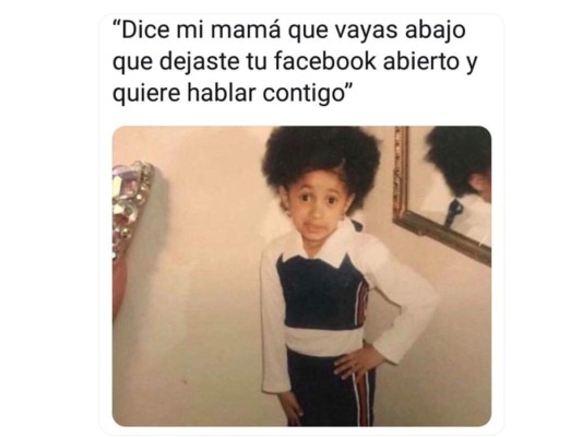 'Dice mi mamá' el meme de Cardi B