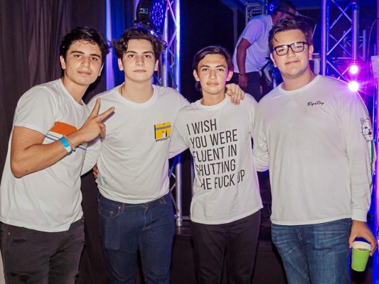 Diego Hawit, Lorenzo Leiva, Rodrigo Jaar y Sebastian Nassar.