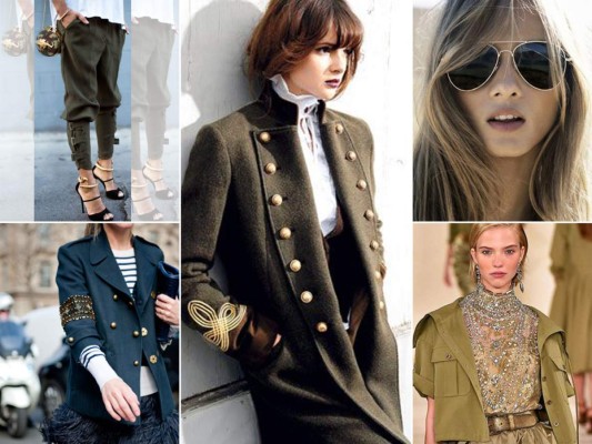 Ropa y accesorios para crear un look militar