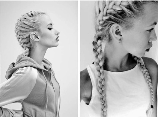 Las trenzas son la tendencia del momento para cualquier look, preferiblemente el casual