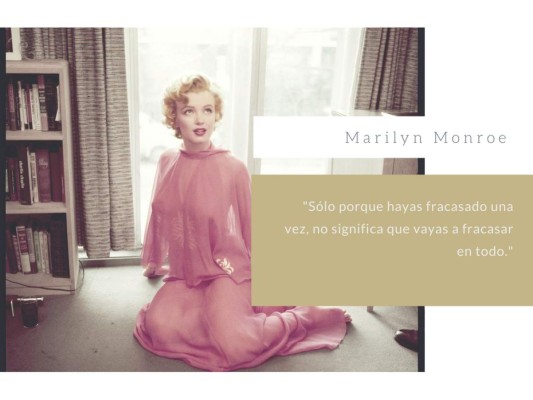 Marilyn Monroe, 7 lecciones de vida