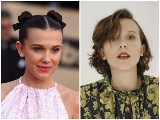 Millie Bobby Brown y el cambio repentino de su aspecto físico