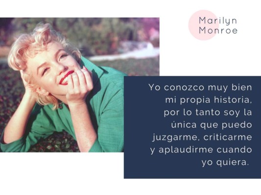 Marilyn Monroe, 7 lecciones de vida
