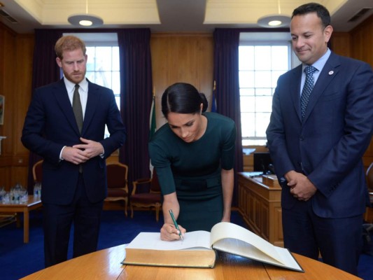 La visita oficial de los duques de Sussex a Irlanda