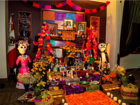 Inauguración de 'Altar de muertos' Hotel Marriott en Tegucigalpa