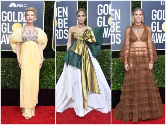 Estos son algunas de las celebridades worst dressed que desfilaron por la red carpet de los Golden Globes 2020