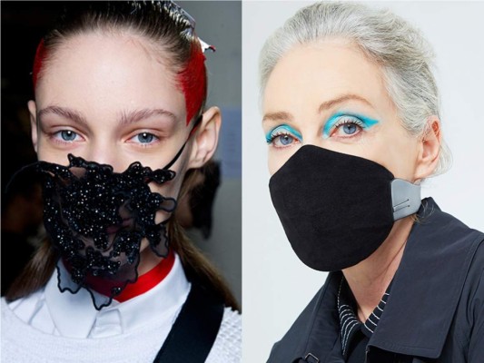 Mascarillas de lujo: la alternativa fashionista en tiempos de crisis para las celebridades