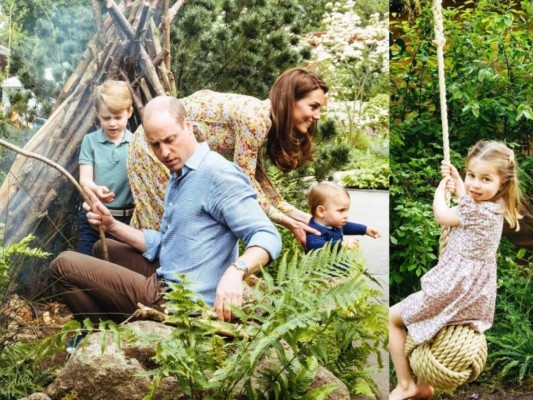 El jardín real de los duques de Cambridge, diseñado por Kate