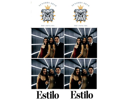 Estilo Photobooth en la prom 2019 de la EIS