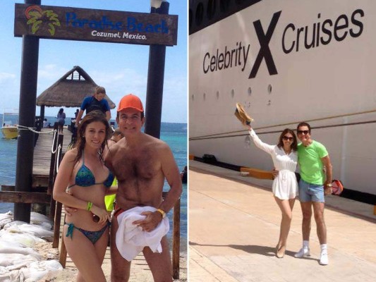 El presentador de televisión Salvador Nasralla y su esposa Iroshka Elvir se mostraron impresionados de la belleza de Cozumel pero afirmaron que las playas de Islas de la Bahía y Tela son sus preferidas.