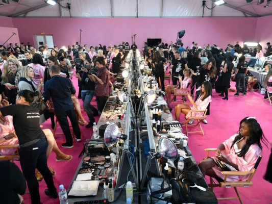 Backstage del Victoria's Secret Fashion Show