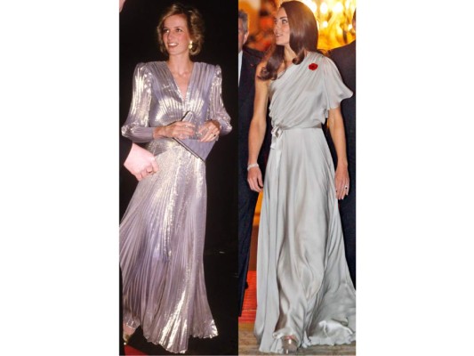 Kate Middleton se inspira en Diana