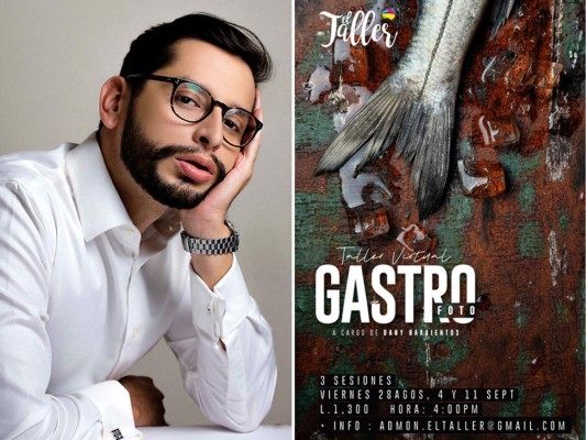 Sobre el instructor: Dany Barrientos es fotógrafo oficial de nuestra edición anual de ESTILO Cuisine, además es experto en fotos de temáticas fashion, portraits y travel. Barrientos ofrecerá a partir de mañana el Taller Virtual Gastro Foto que incluye tres sesiones en las que compartirá técnicas, secretos y todo lo que necesitas para crear imágenes impactantes para tus plataformas sociales. Mas info admon.eltaller@gmail.com