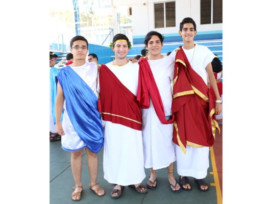 Macris School Seniors Greek Day