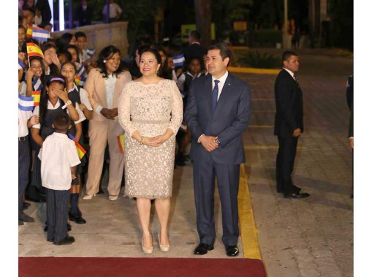 Honduras: Una cena con Letizia en Casa de Gobierno