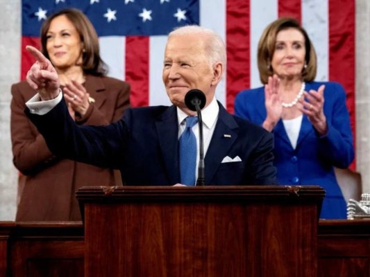 Joe Biden advierte a Rusia durante su discurso en el Estado de la Unión
