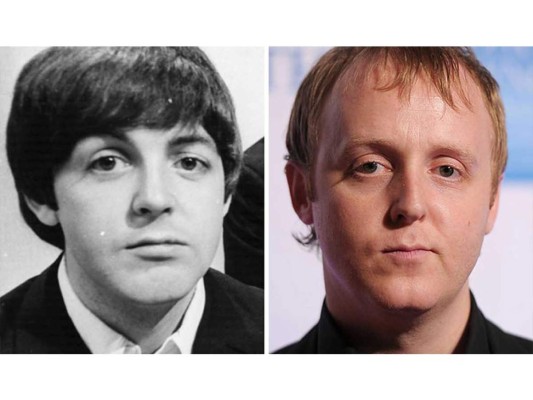 Paul y James Mccartney