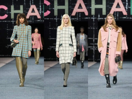 Confirmada la temporada del tweed en la pasarela de Chanel Otoño/invierno 2022