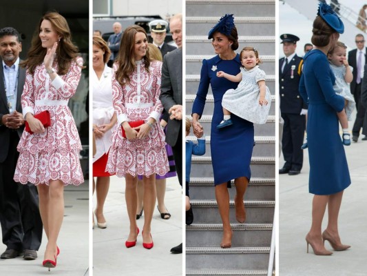 Todos los looks de Kate Middleton en la gira real por Canadá