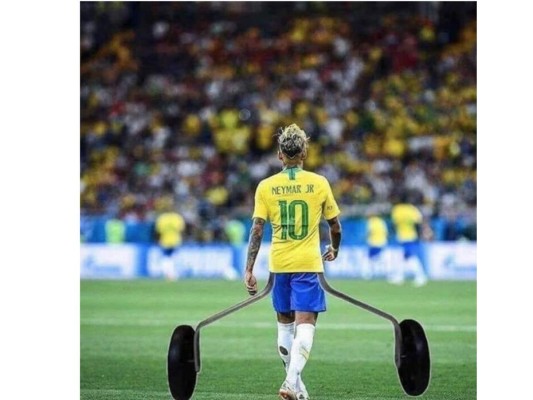 Los mejores memes de Neymar en el Mundial de Rusia 2018