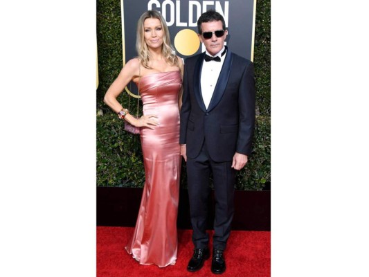 Antonio Banderas y Nicole Kimpel