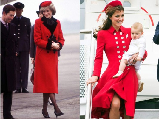 Kate Middleton se inspira en Diana