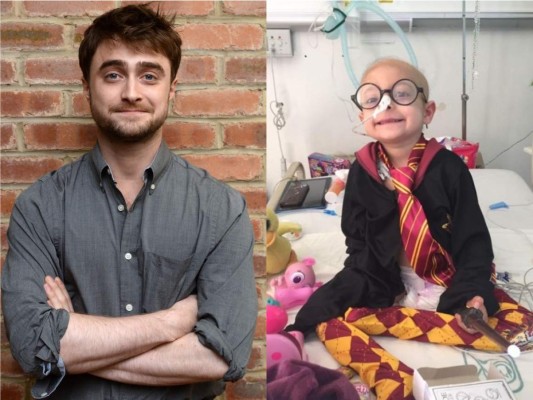 El conmovedor mensaje de Daniel Radcliffe con una niña enferma de cáncer