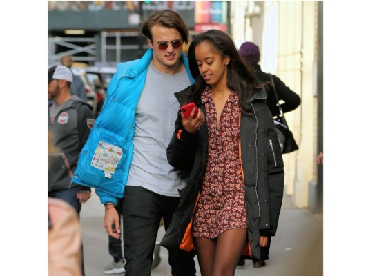 Malia Obama y Rory Farquharson muy cariñosos en NYC