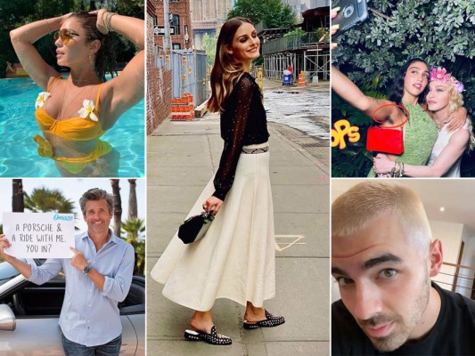 Una sola imagen en sus redes sociales es más que suficiente para saber que hacen los famosos en sus casas o fueras de ellas en esta cuarentena
