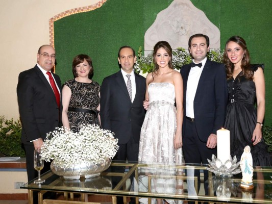 Oswaldo Kafati, Mirta Lamas, Andrés, Daniela, Oscar y Pamela Kafati