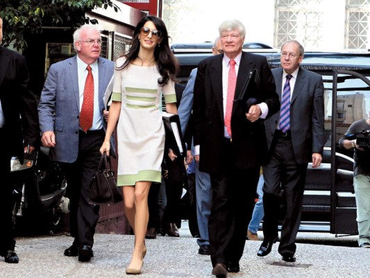 Locos por Amal Clooney!