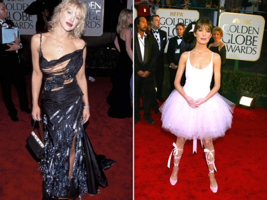 Courtney Love, 2000 / Lara Flynn Boyle, 2003
