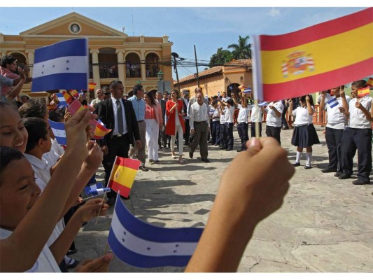 ¡Reina Letizia en Comayagua!