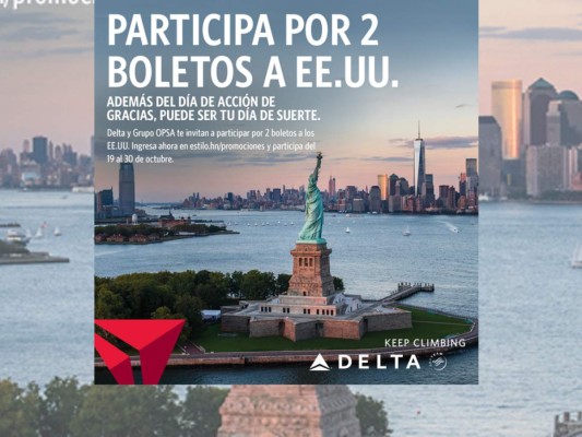 Viaja a Estados Unidos con Delta Airlines!