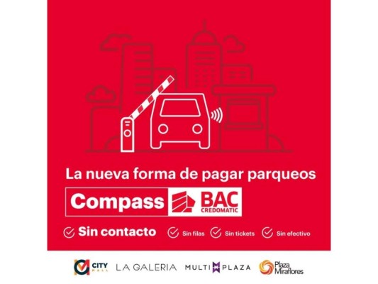 Compass de BAC Credomatic: la nueva forma de pagar parqueos  