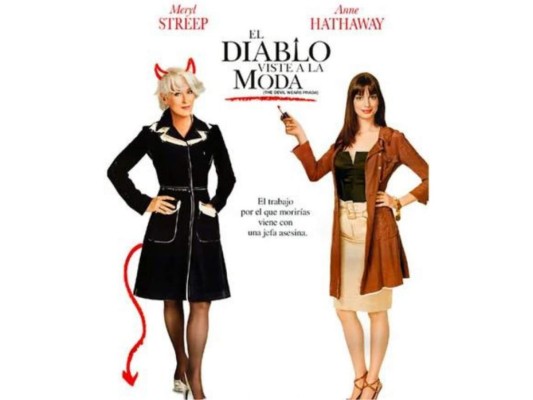 El diablo viste a la moda. <br/>Esta película salió a las pantallas en 2006, y, bueno, fue un fenómeno total, convirtiéndose en una película de culto. Aquí Anne trabajó junto a Meryl Streep, quien obtuvo una nominación al Óscar por Mejor Actriz. <br/>