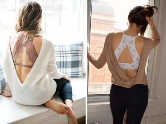 Ocho opciones para utilizar un bralette