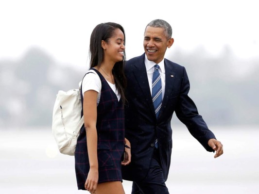 Malia esta disfrutando de un año sabático previo a su ingreso a Harvard